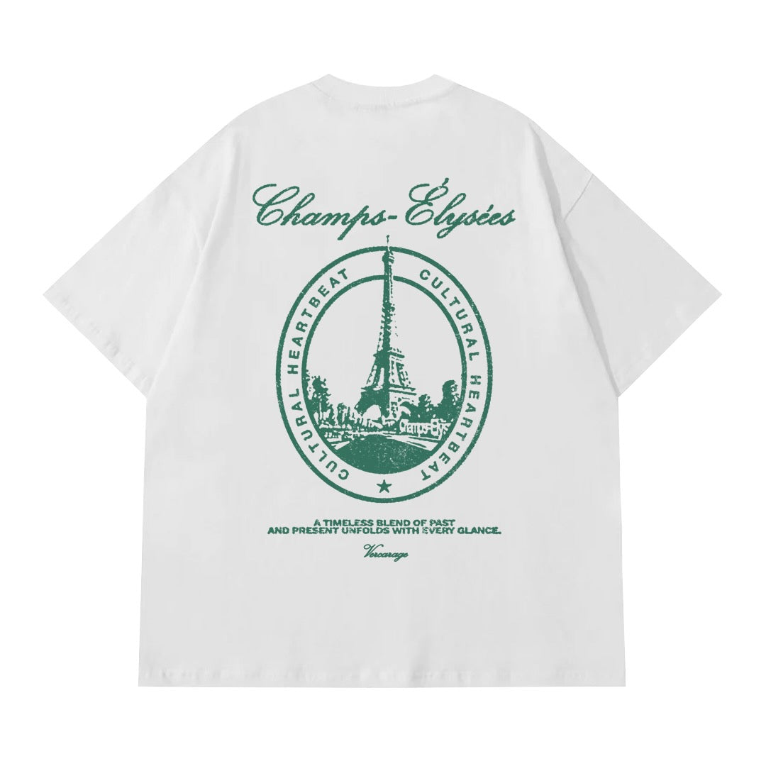 Camiseta oversize "Champs-Élysées"